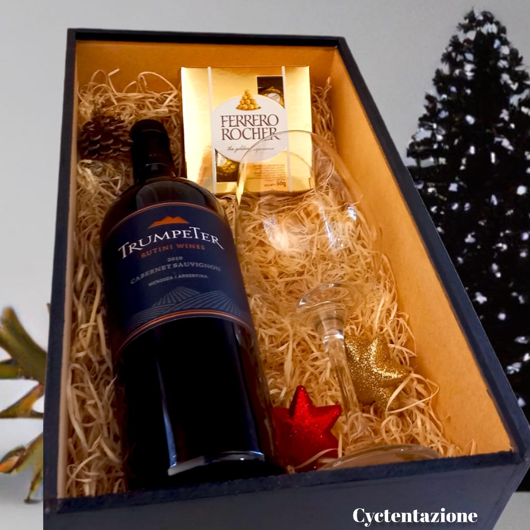 CAJA TROMPETADORA NAVIDEÑA