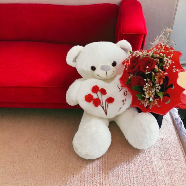 .OSO CON RAMO DE FLORES - Image 3
