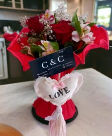 Ramo con Corazón con Borla-Colgante Decorativo