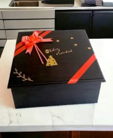 Caja con tapa Bisagra